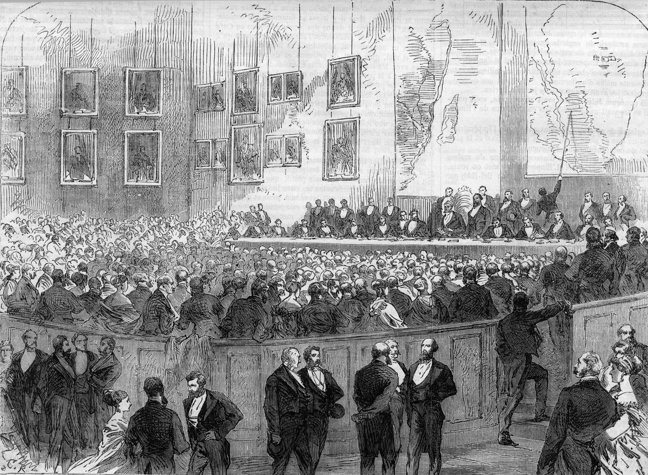 Londra 1868. Londra Coğrafya Kurumu: Dr. David Livingstone
