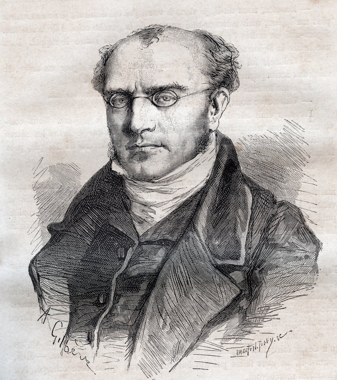 Louis-Chrysostome (Louis Chrysostome) Michel di Michel de Bourges 1797-1853 Fransız avukat ve politikacı. by Unknown artist