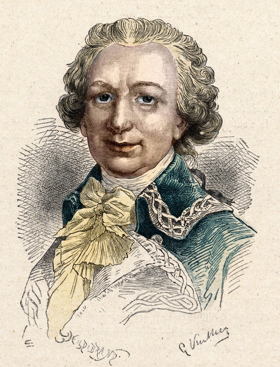 Louis Antoine, Bougainville Kontu (1729-1811), Fransız denizci. by Unknown artist