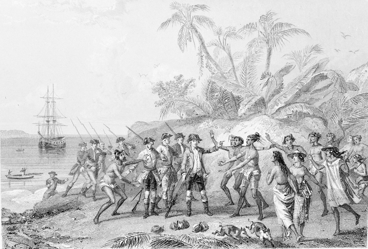 Louis Antoine, Bougainville Kontu (1729-1811) Tahiti