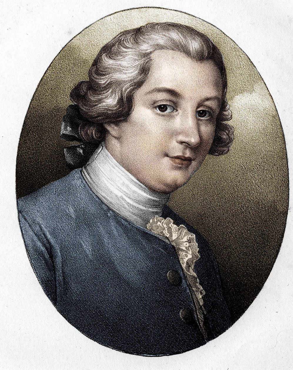 Louis Gresset (1709-1777), Fransız yazar. by Unknown artist