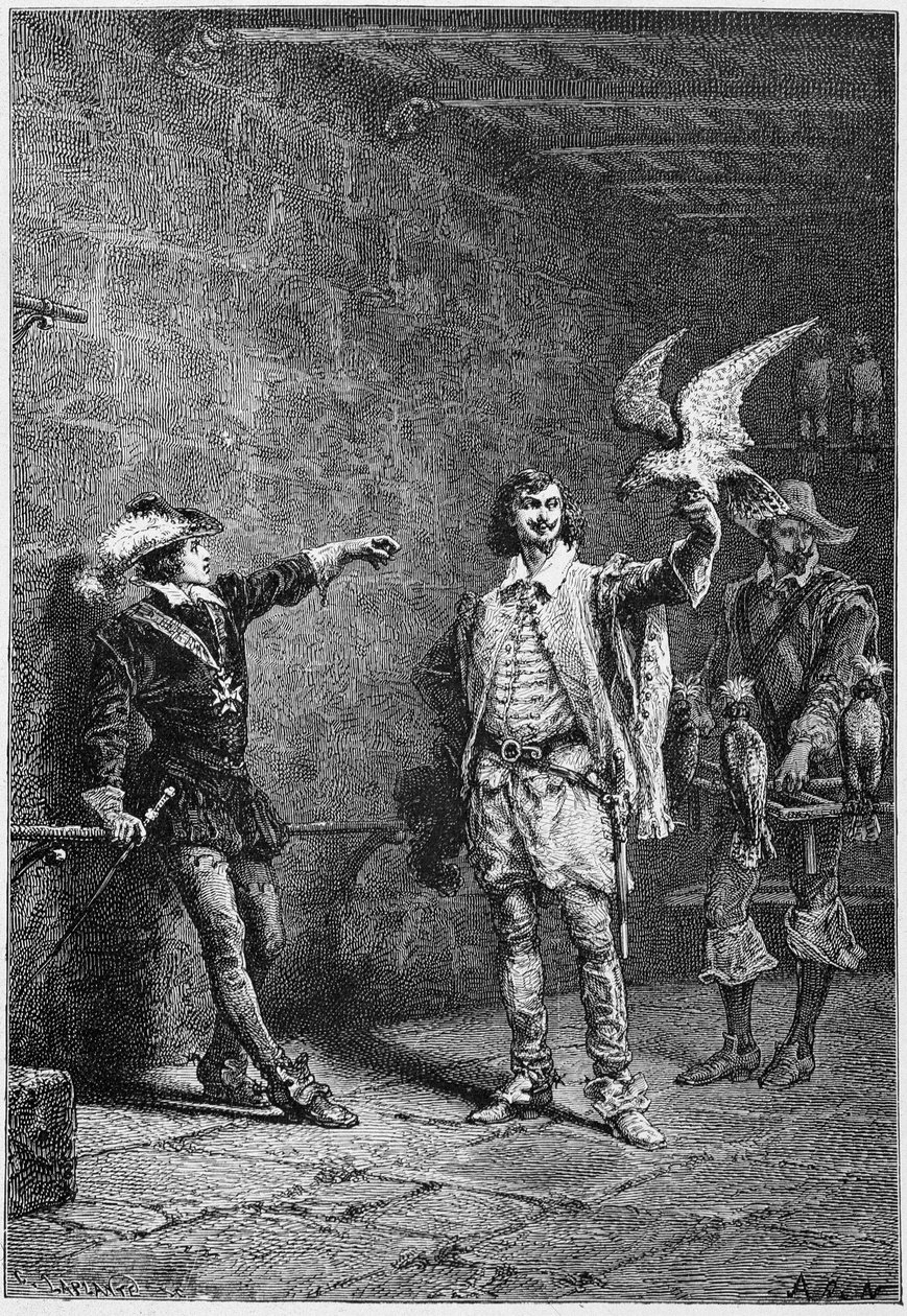 Louis XIII on altı yaşında ve en sevdiği Albert de Luynes - M. Guizot tarafından en uzak zamanlardan 1789