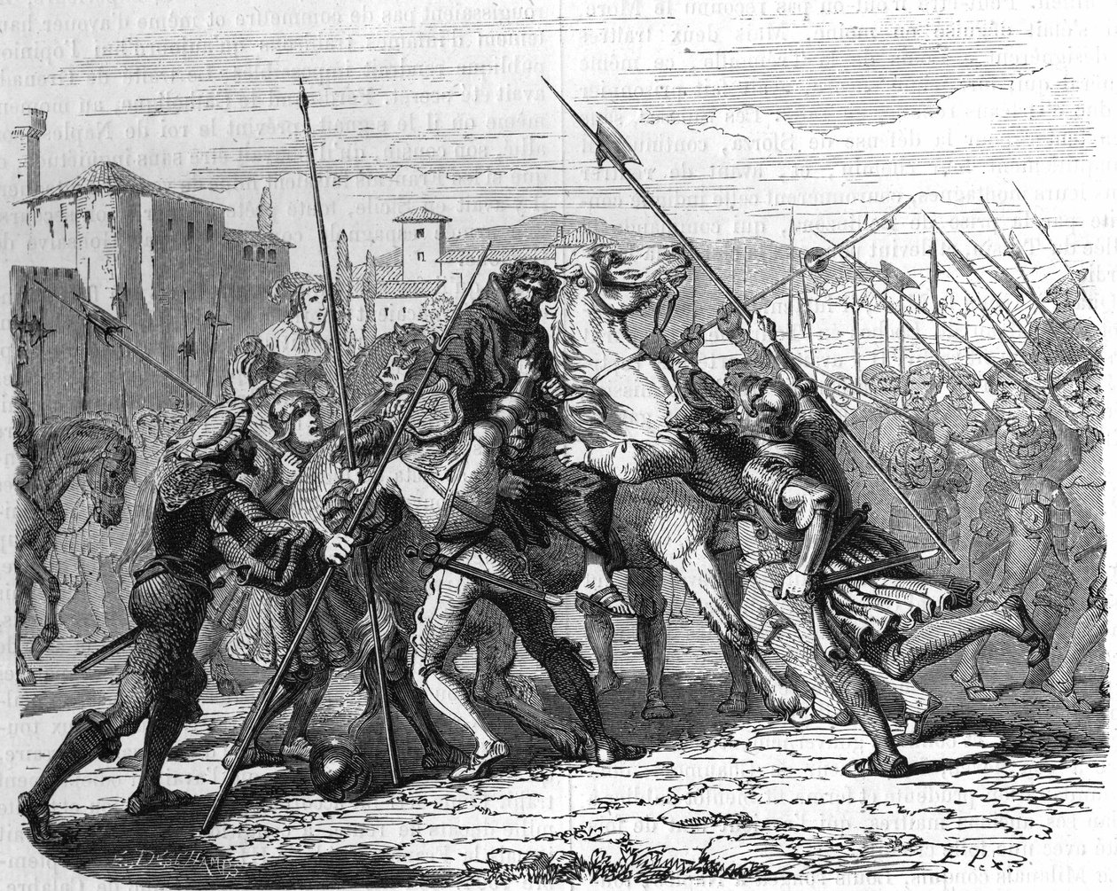 Daha Fazla Louis esir alındı (1500). by Unknown artist