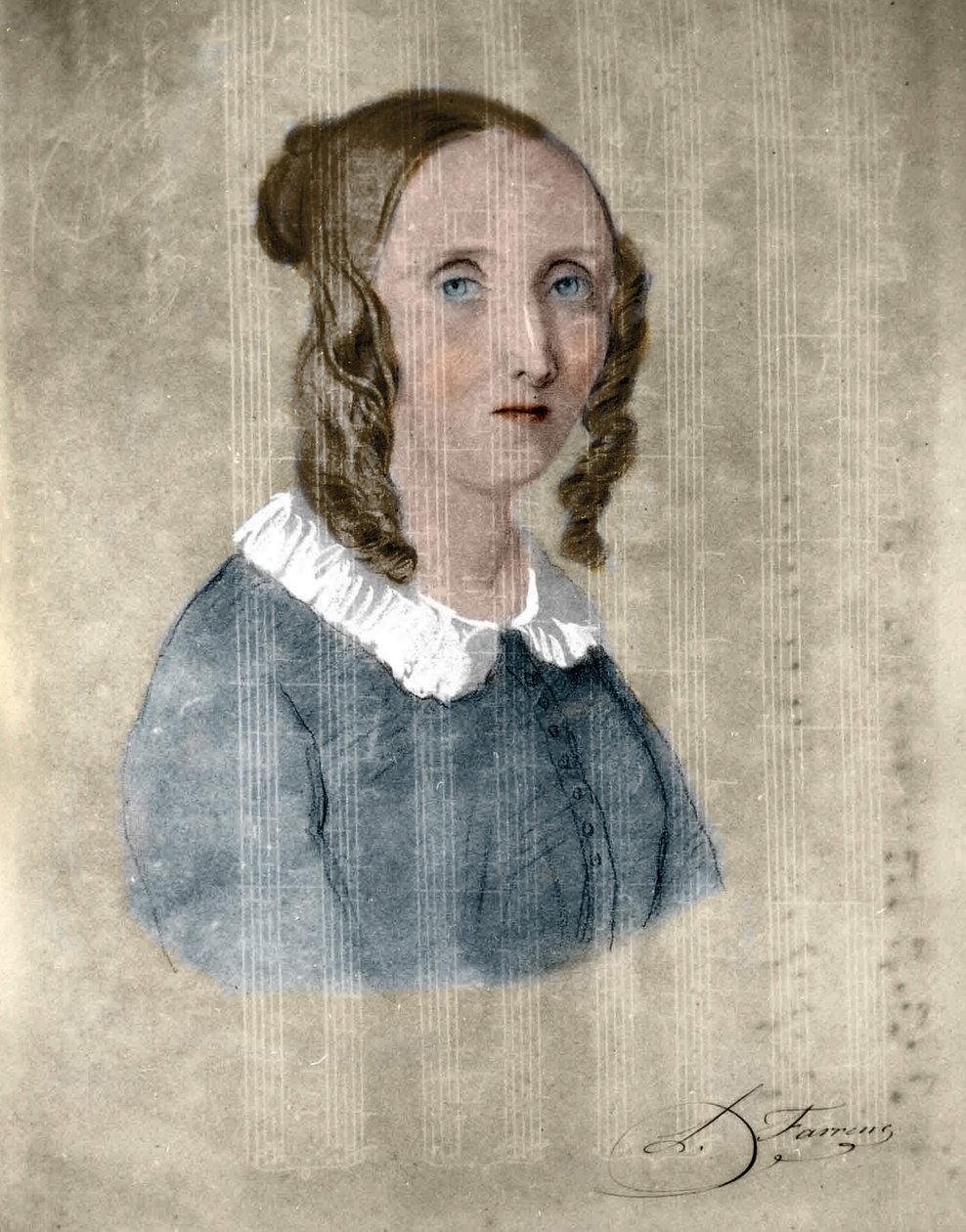 Louise Farrenc 1804-1875.Piyanist, besteci, öğretmen by Unknown artist