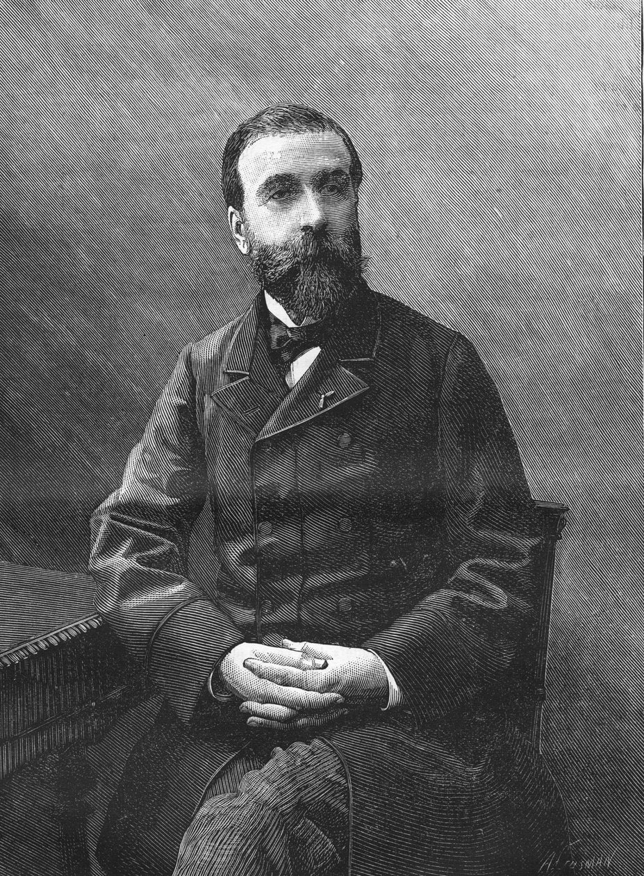 Ludovic Halevy. fransız yazar 1834-1908 by Unknown artist
