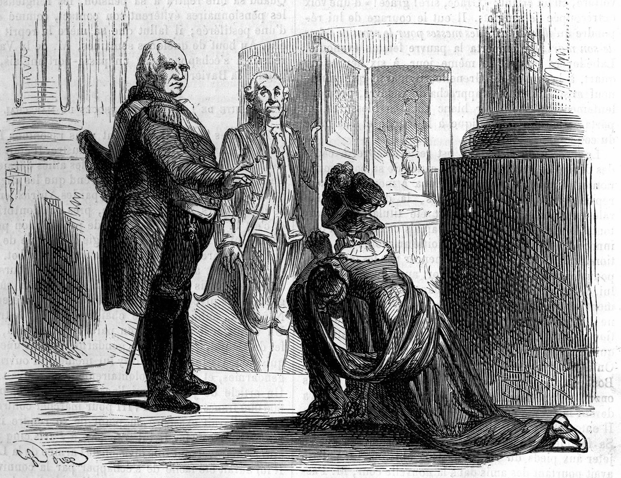 Labedoyere Kontesi Madam, Fransa Kralı XVIII.Louis