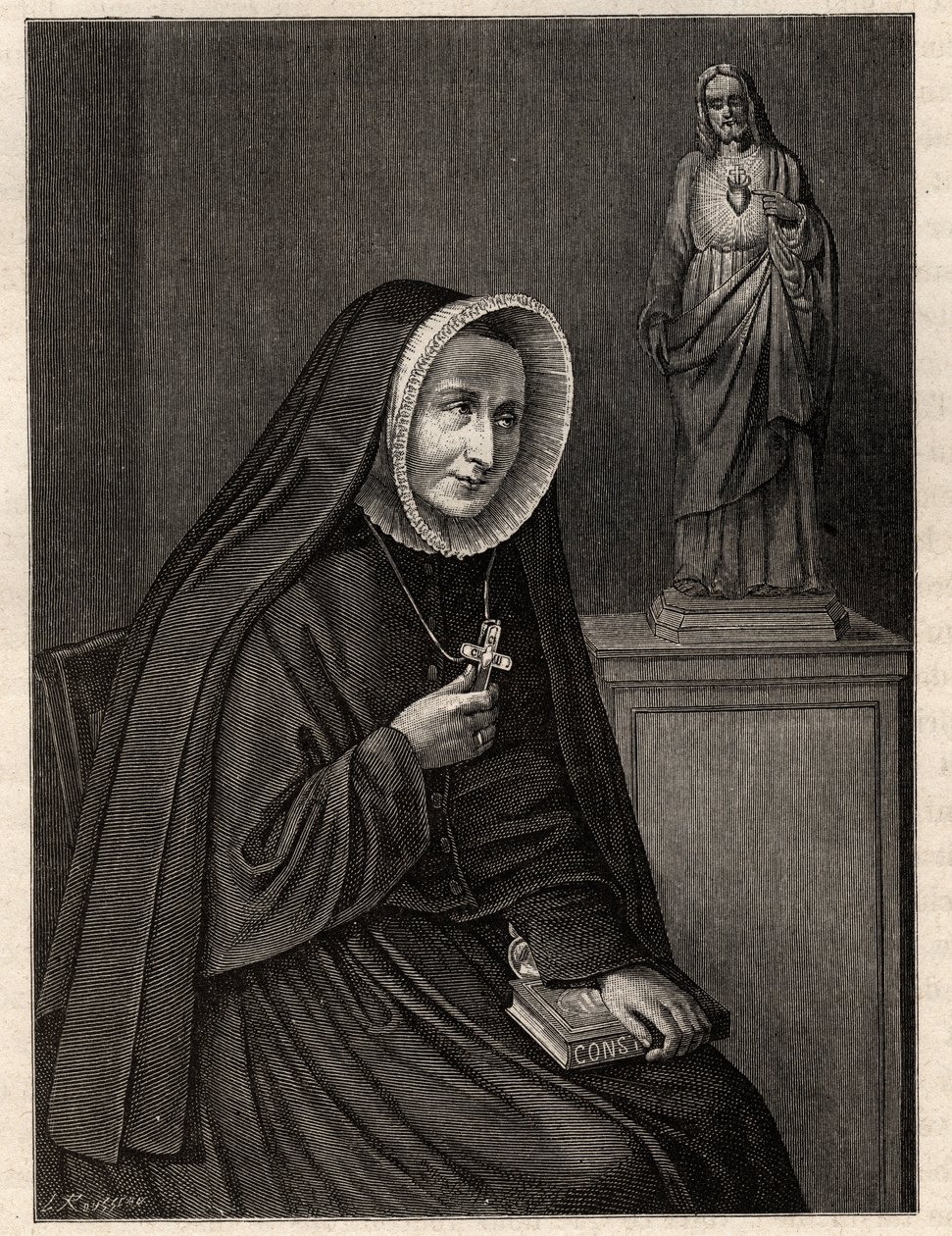 Madeleine-Sophie Barat (Madeleine Sophie) 1779-1865 - by Unknown artist