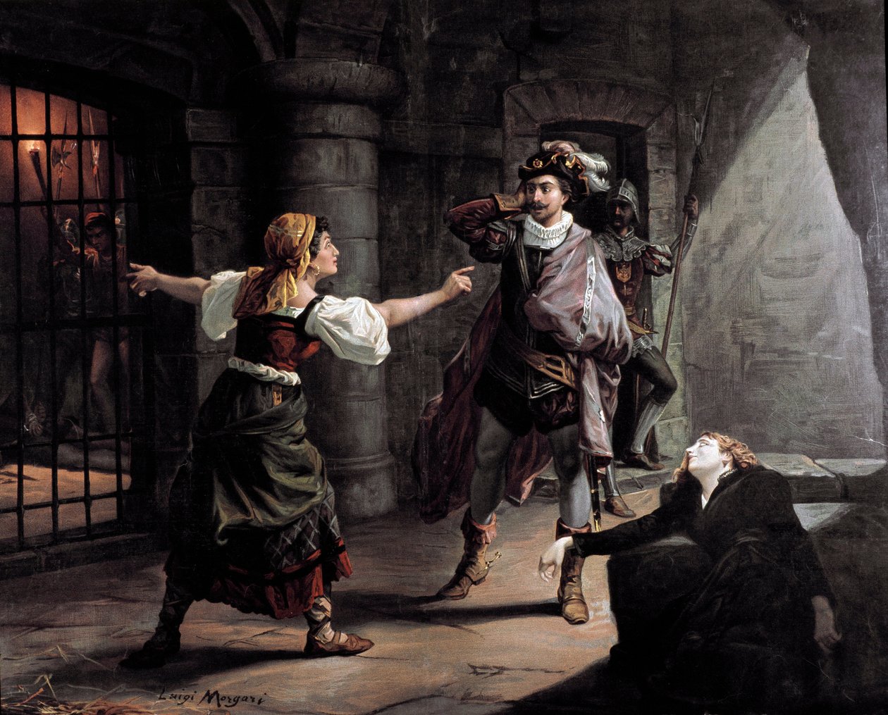 Manrico ve Azucena, Aliaferia Sarayı