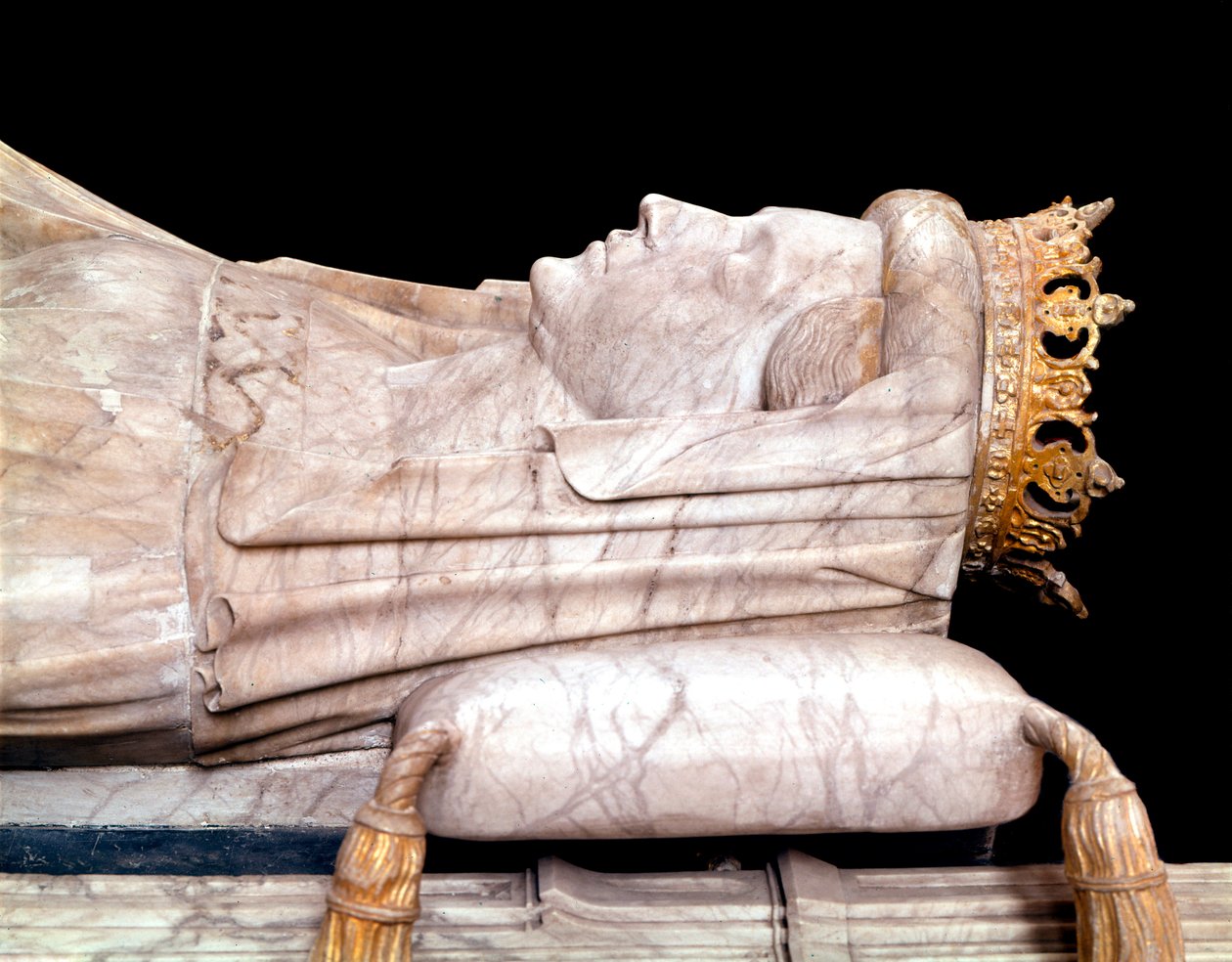 Danimarka I. Margaret - Danimarka Kraliçesi Yalancı Margarita Iere (1353-1412). Katedral di Roskilde Korosu, Danimarka by Unknown artist