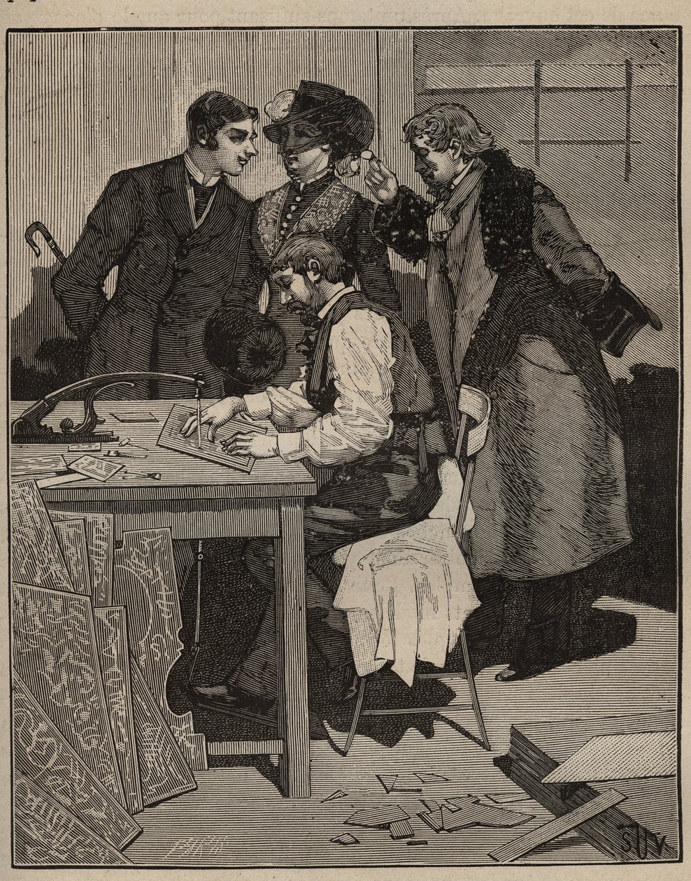 Marküteri: Marküteri işi vardır. Adolphe BITARD