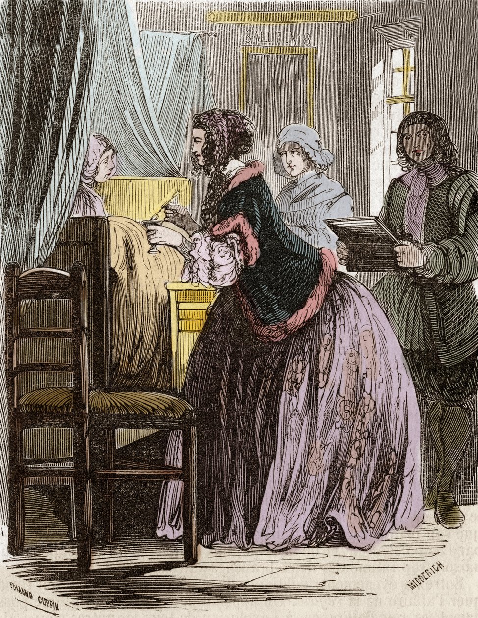 Marquise de Brinvilliers, Paris
