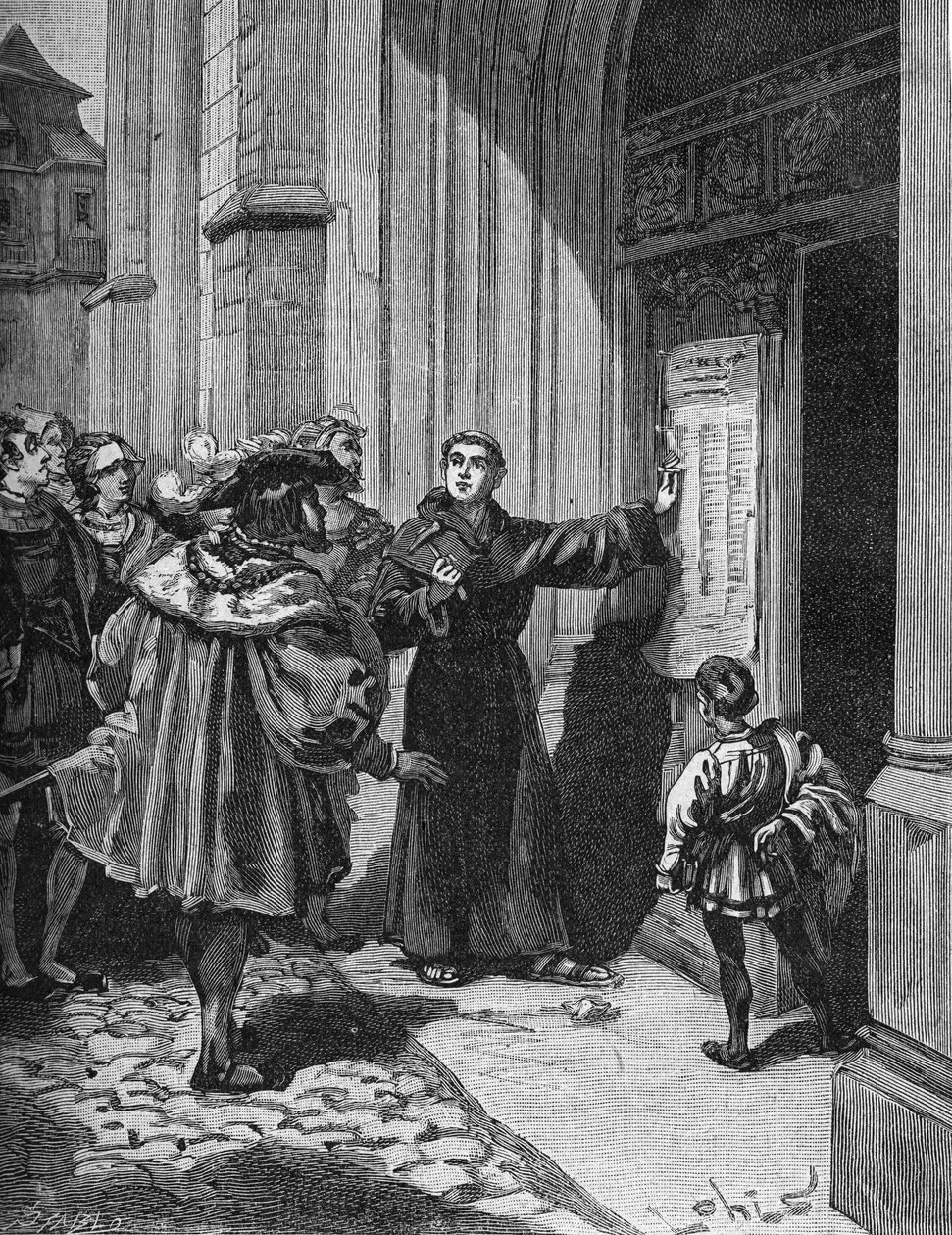 Martin Luther (1483-1546) 95 tezini Wittenberg