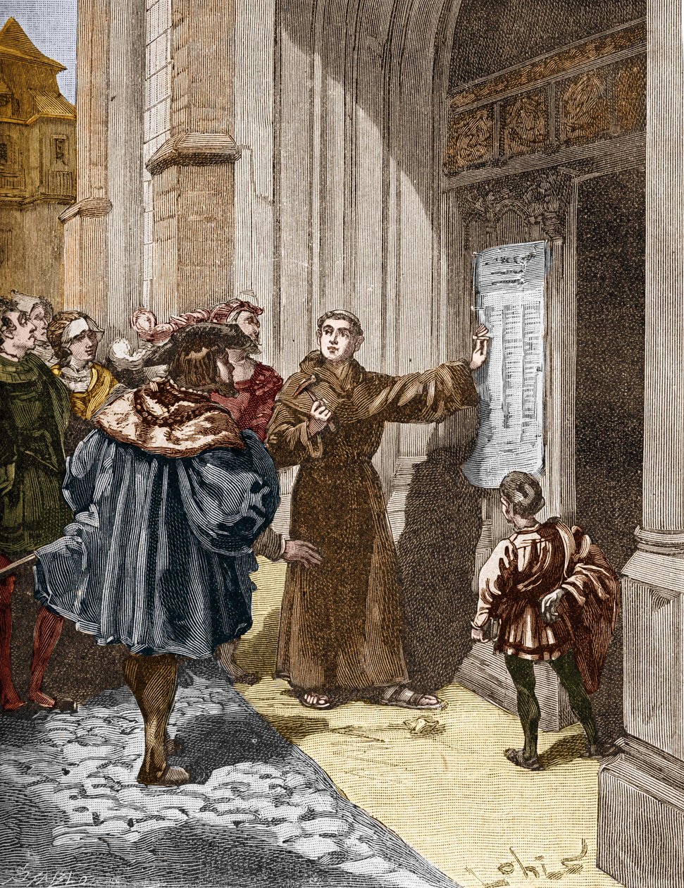 Martin Luther (1483-1546) 95 tezini Wittenberg