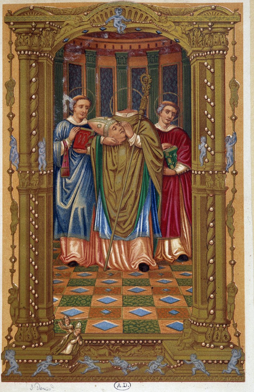 16. yüzyıl belgesinden sonra Saint Denis