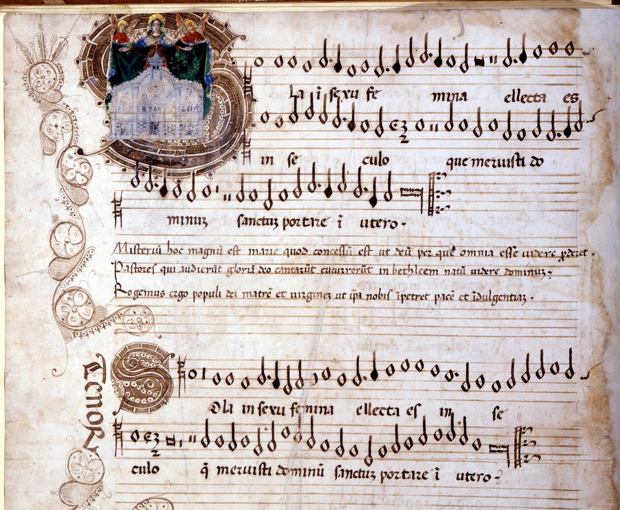Enricus Isaac tarafından bas dörtlüsü içinde Mass by Unknown artist