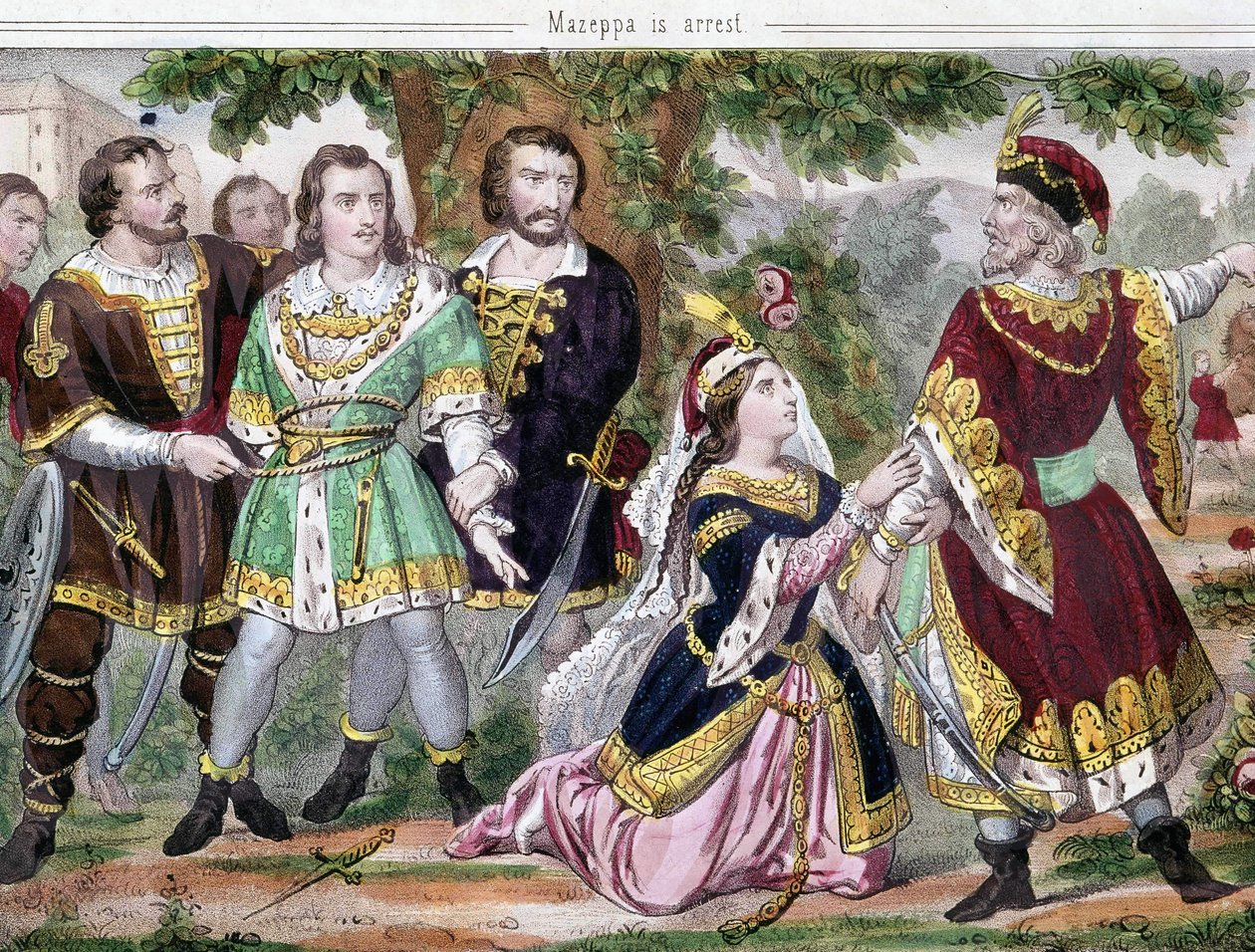 Mazeppa durdu. Lord Byron