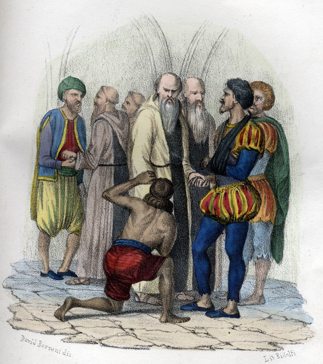 Miguel de Cervantes (1547-1616), İspanyol yazar, 1575