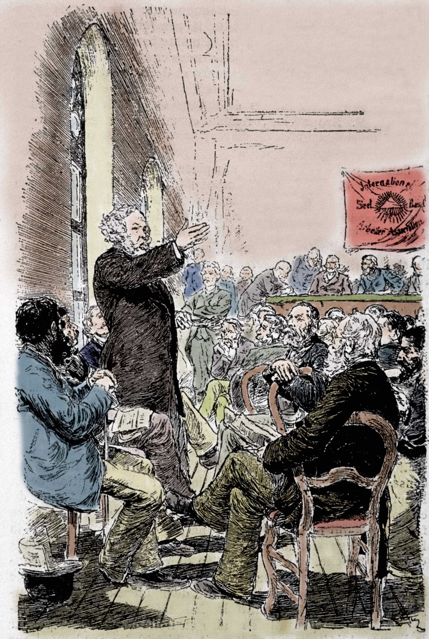 Mikhail Aleksandrovich Bakunin (Bakunin) (1814-1876), Eylül 1869