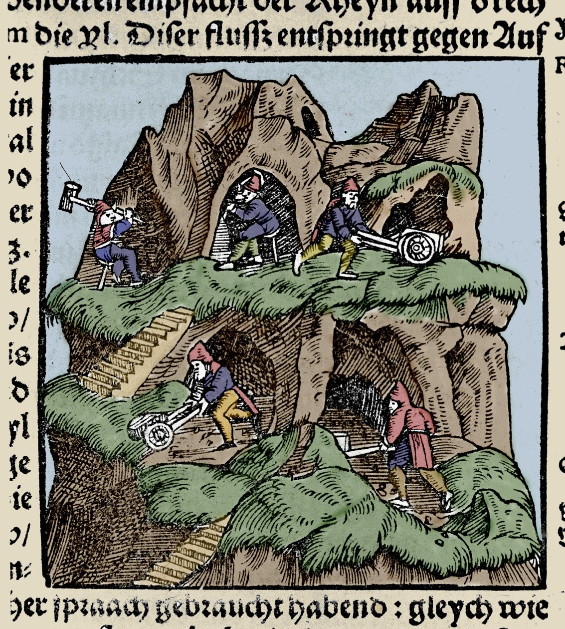 15. yüzyılda madenler. Johann Stumpff