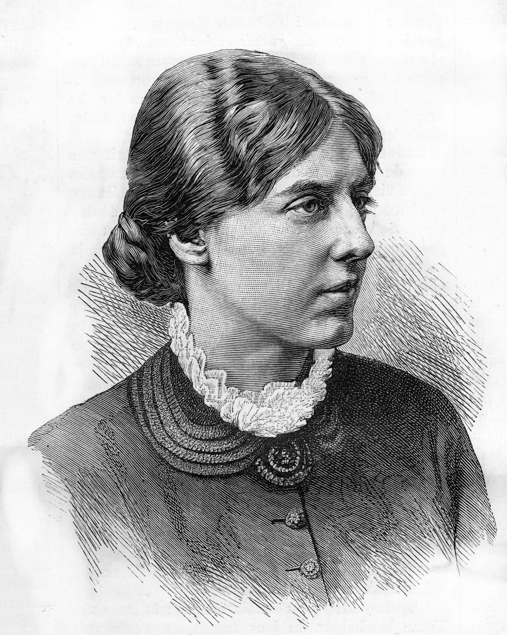 Bayan Kate Booth, Kurtuluş Ordusu Mareşali. by Unknown artist