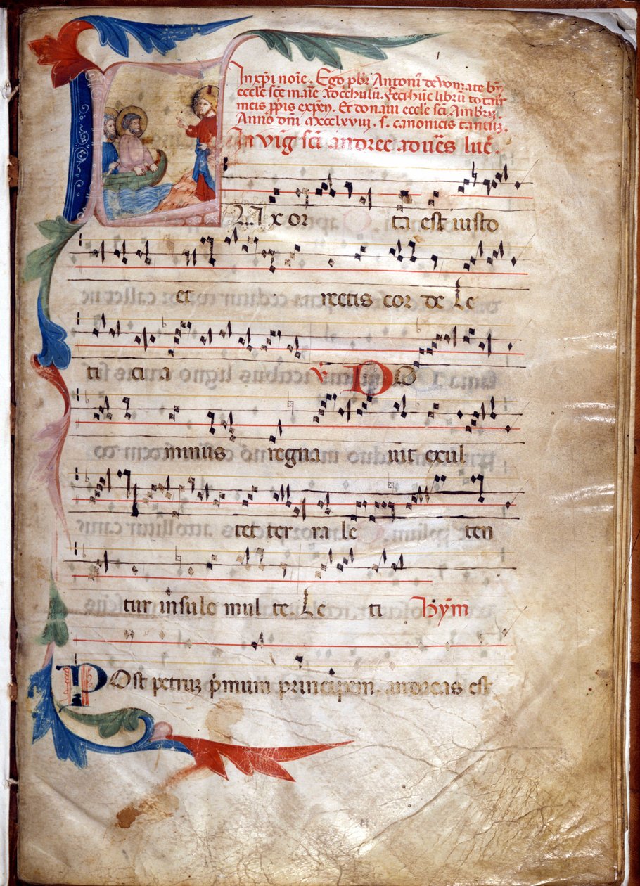 Antonio de Vomate Missal, Ambrosian Liturgy by Unknown artist