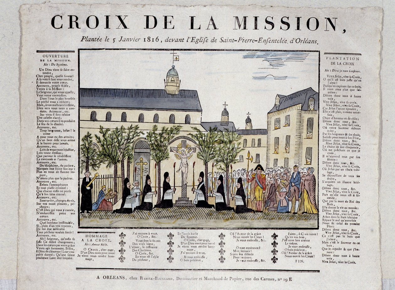 Görev çapraz - Croix de la Mission, 5 Ocak