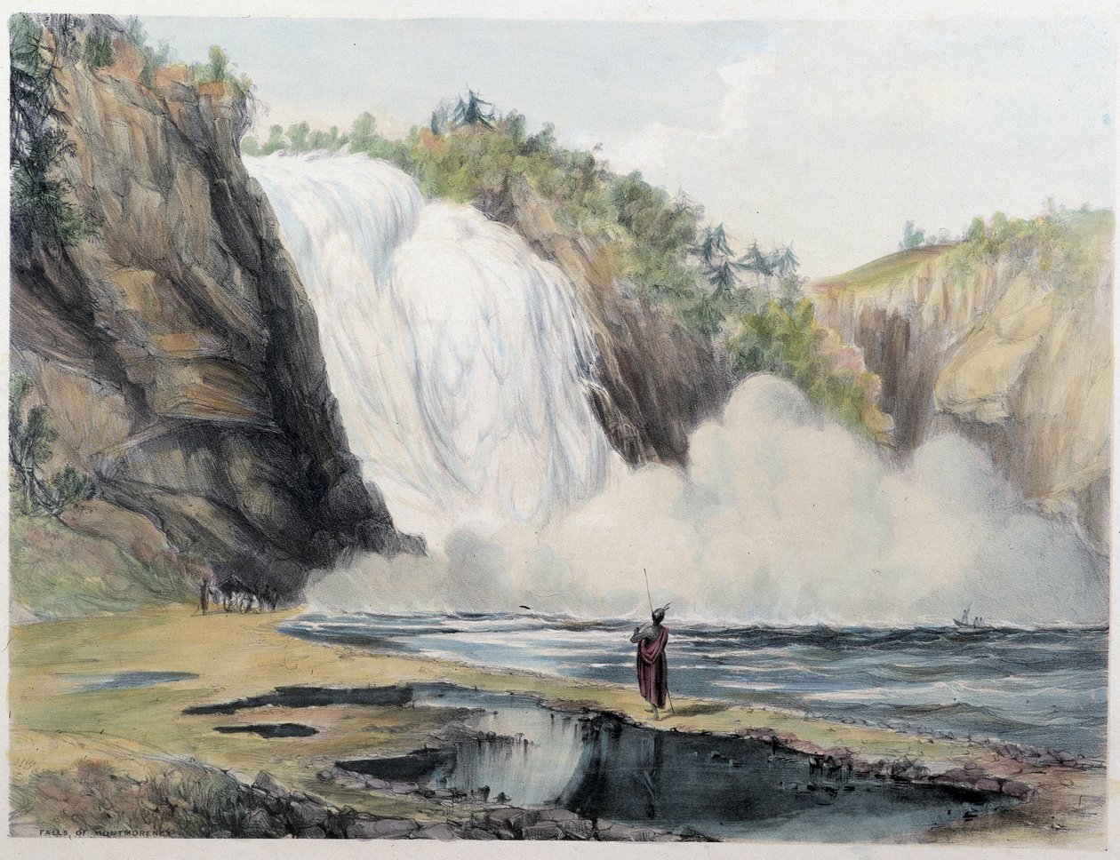 Montmorency Falls, Kanada - Coke Smyth, Londra tarafından “”Shyth