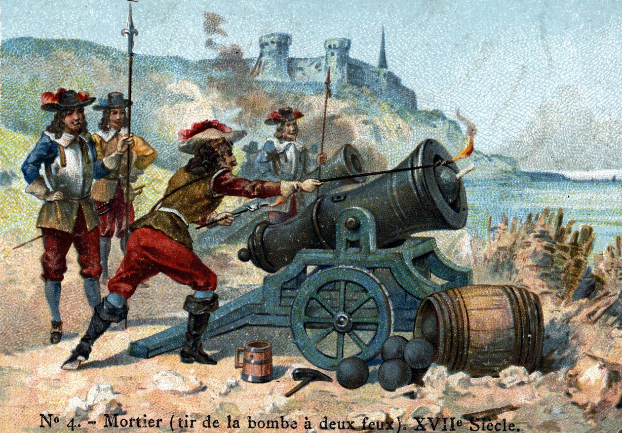 18. yüzyılda harç by Unknown artist