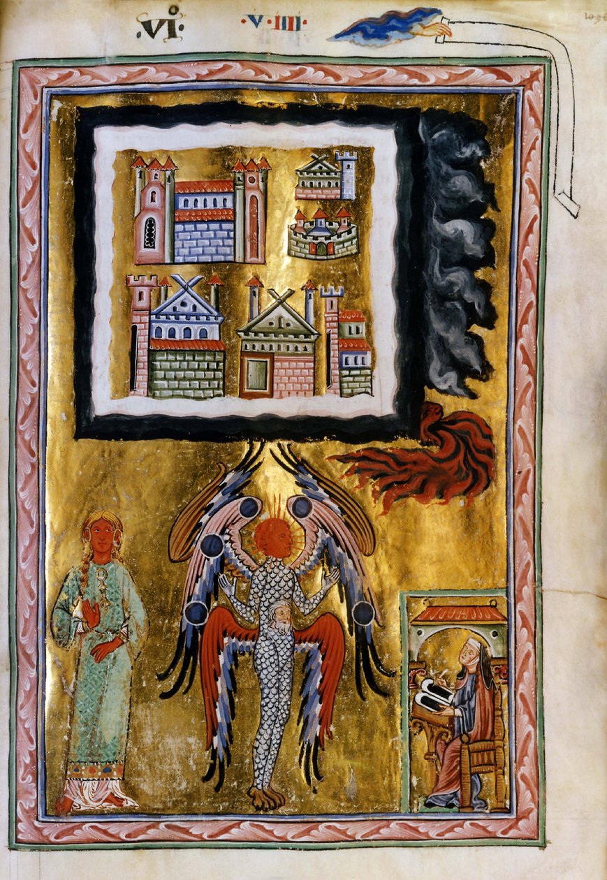 Ms 1942 The Completion of the Cosmos, Bingenli Hildegard