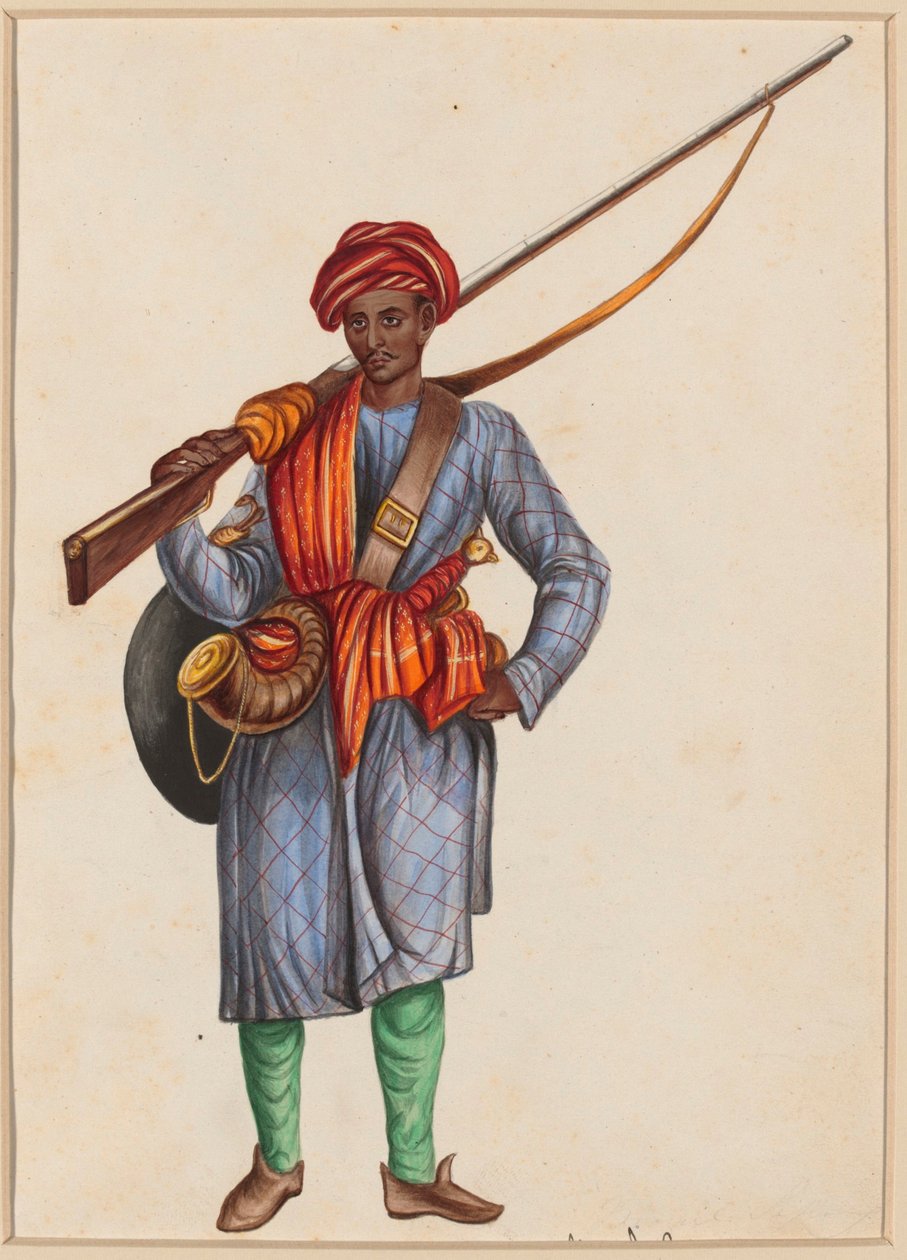 Babür Piyadesi by Unknown Artist