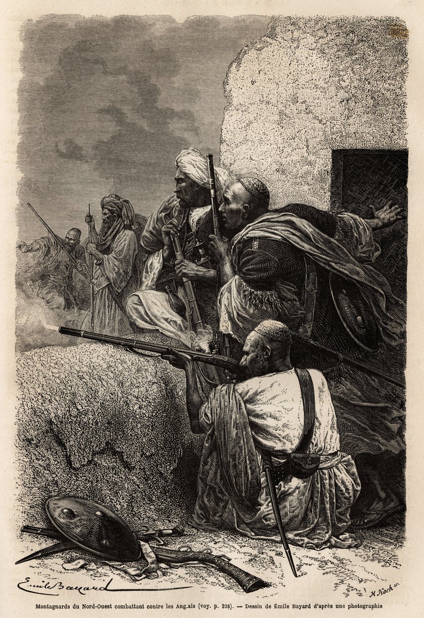 Svat dağlarına yerleşen Müslüman dağcılar, bölgedeki köylerin yağmalanmasını durdurmak için 1863