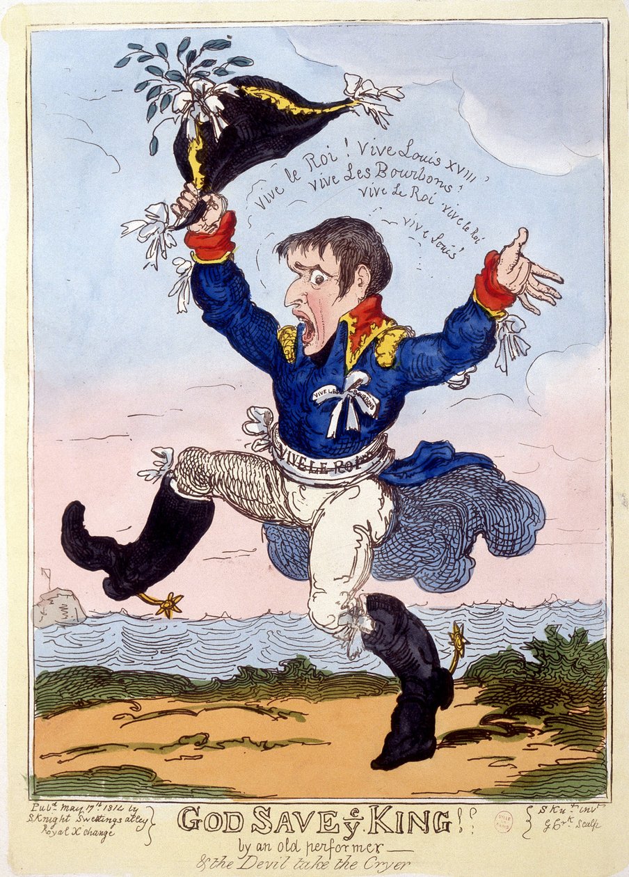 Napolyon 1er, Louis XVIII