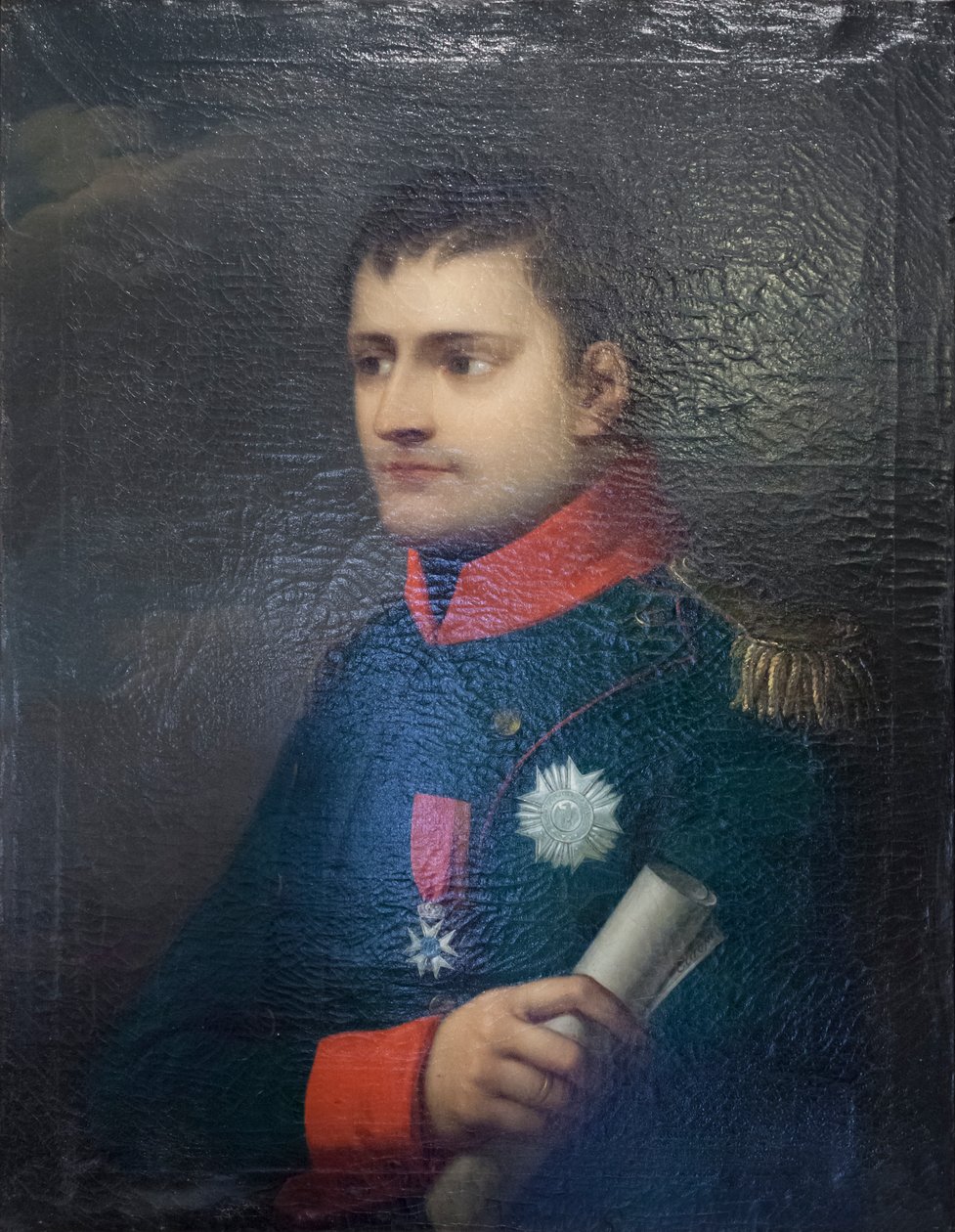 Napolyon I, Fransız imparatoru ve İtalya kralı, 19. yüzyılın başları (tuval üzerine yağlıboya) by Unknown artist