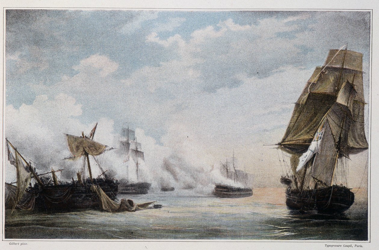 Fransız gemisi “Formidable” ile İngiliz gemileri “Cesar”, “Spencer”, “Venerable” ve “Thames” fırkateyni arasında 13 Temmuz