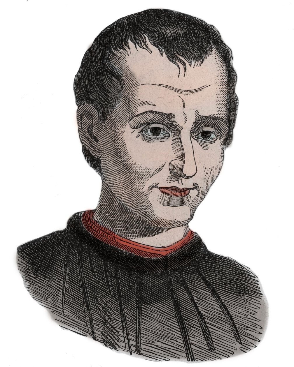 Niccolo di Bernardo dei Machiavelli (1469-1527) Rönesans döneminde İtalyan tarihçi, politikacı, diplomat, filozof, hümanist ve yazar - Niccolo di Bernardo dei Machiavelli