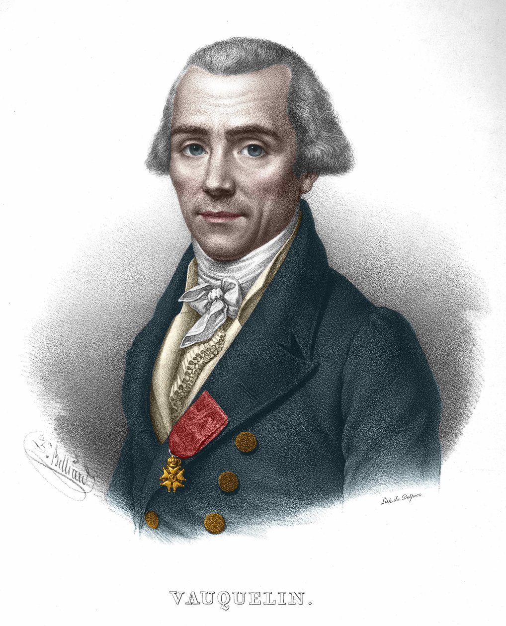 Nicolas Louis Vauquelin, Fransız kimyager (1763 - 1829). by Unknown artist