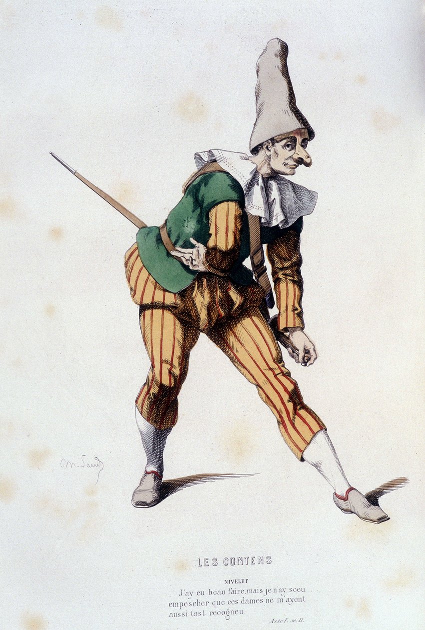 Nivelet “les contens”de (1584
