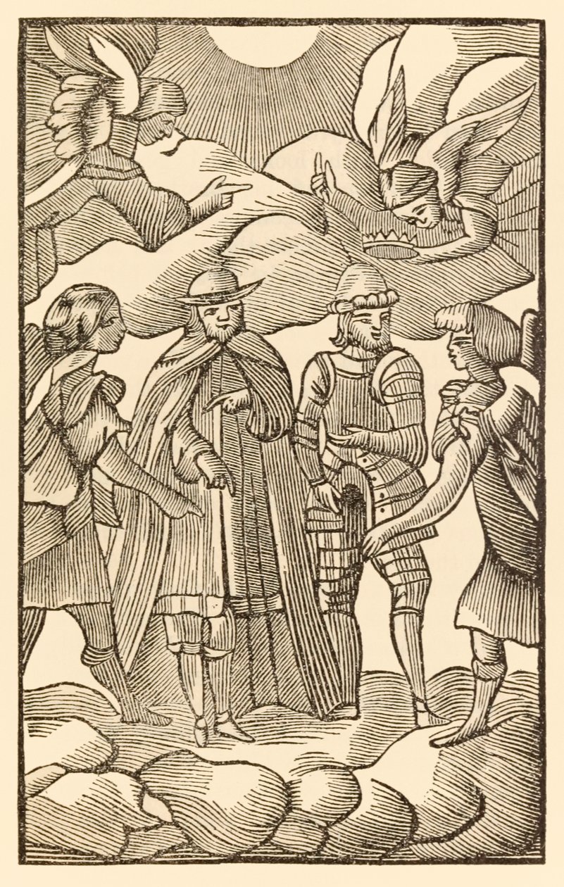 Şimdi bak, Kutsal Hacılar nasıl sürüyorlar, Bulutlar Arabaları, Melekler Rehberleri Hacıların Bu Dünyadan, Gelecek Olandan Gelişinden John Bunyan (1628-1688) Christian an by Unknown