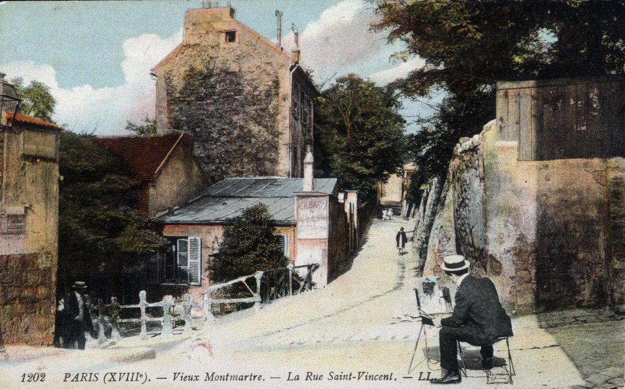 Eski Montmartre: St Vincent Caddesi