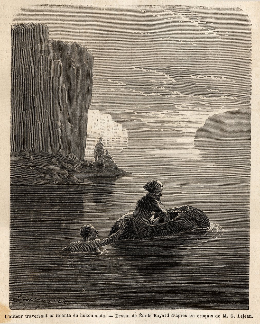 Bir hokoumada üzerinde P.Marcoy by Unknown artist