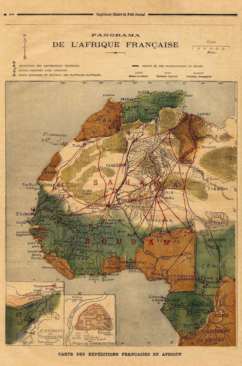 Fransız Afrikası Panoraması, Afrika