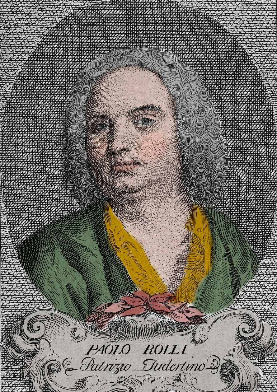 Paolo Antonio Rolli (1687-1765) 18. yüzyıl İtalyan operasının şairi ve libretto yazarı - Paolo Antonio Rolli