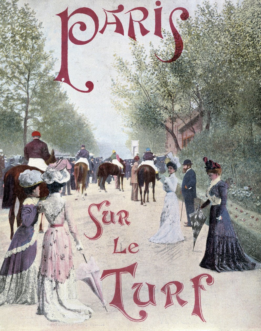 Paris, ““çim üzerinde””, 19. yüzyıl sonu by Unknown artist