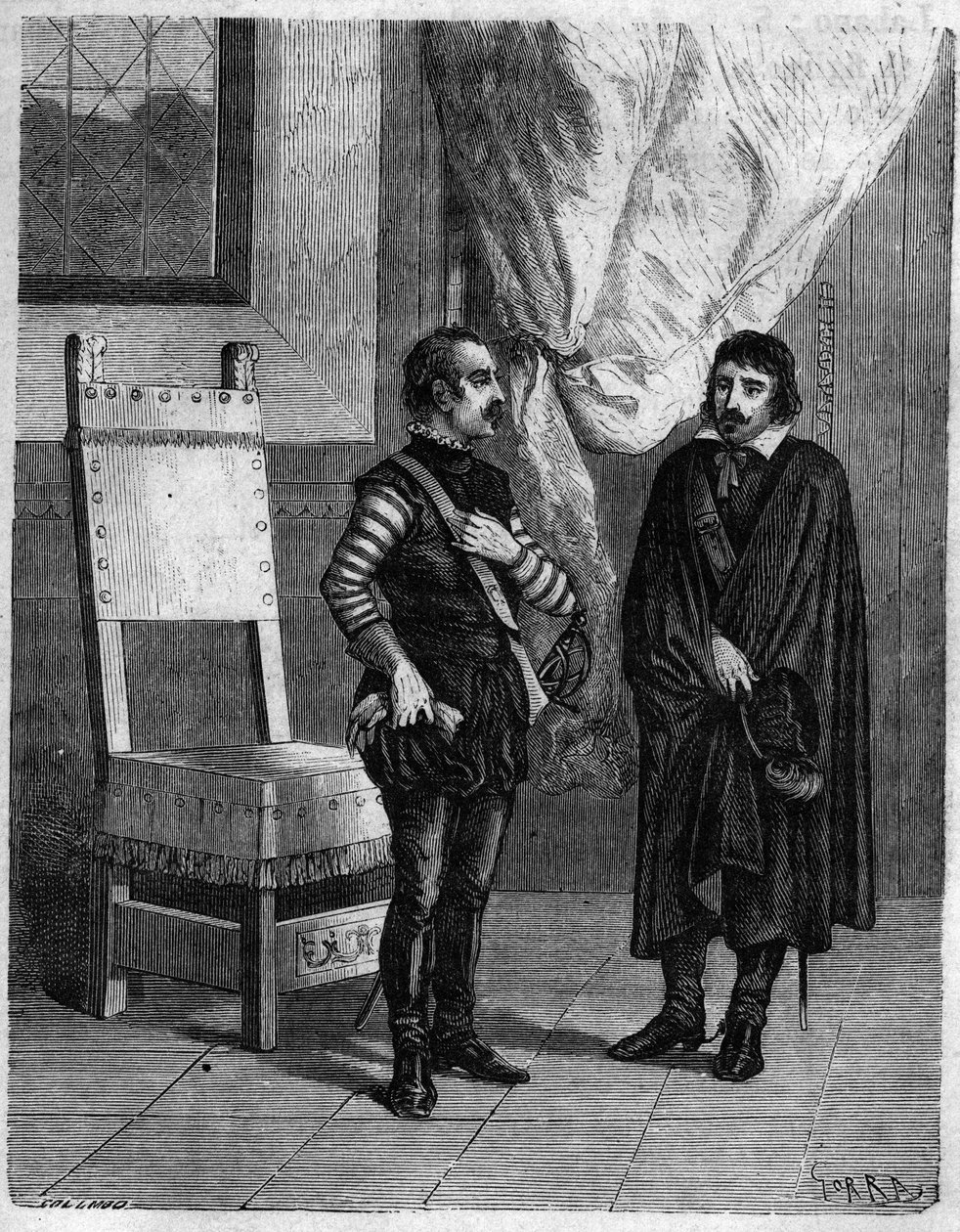 Pascal (Pasquale) Paoli, James Boswell ile (1740-1795) İskoç yazar ve avukat, Lord Alexander Boswell