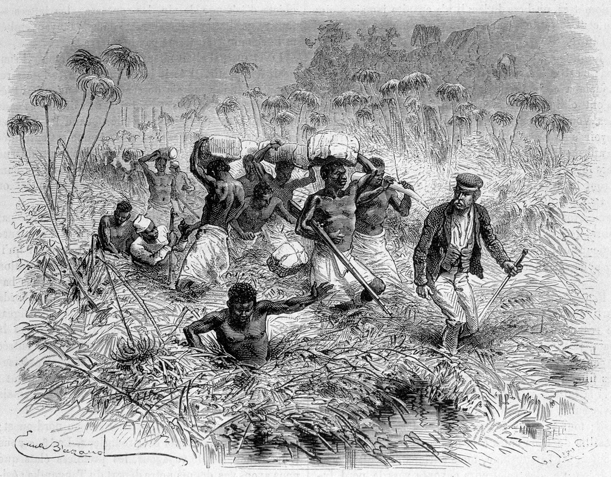 Livingstone ve hamalları tarafından Chisera