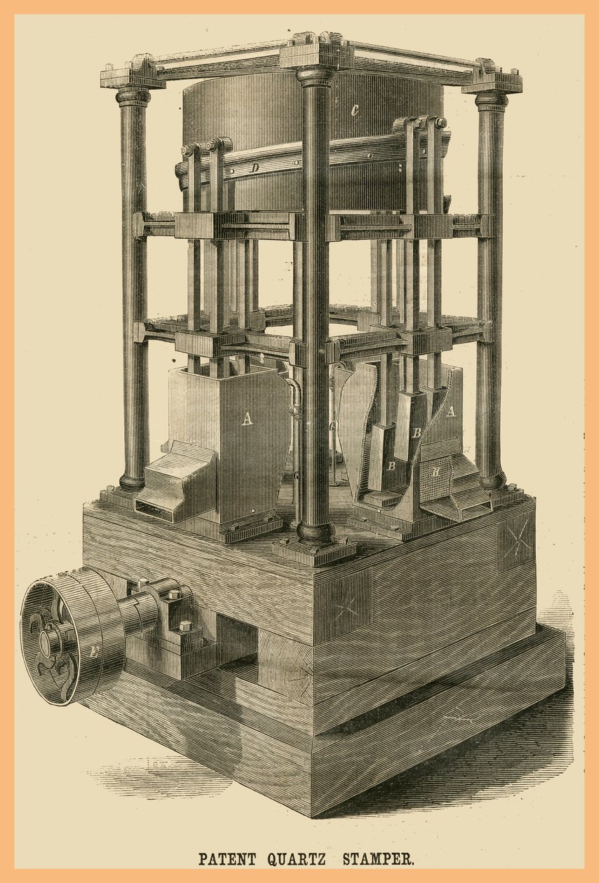 Patent Kuvars Stamper by Unknown Artist