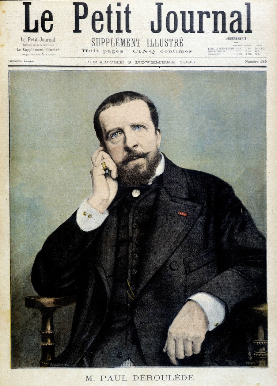 Paul Déleède - 03/11/1895 tarihli “” le Petity Journal”da by Unknown artist