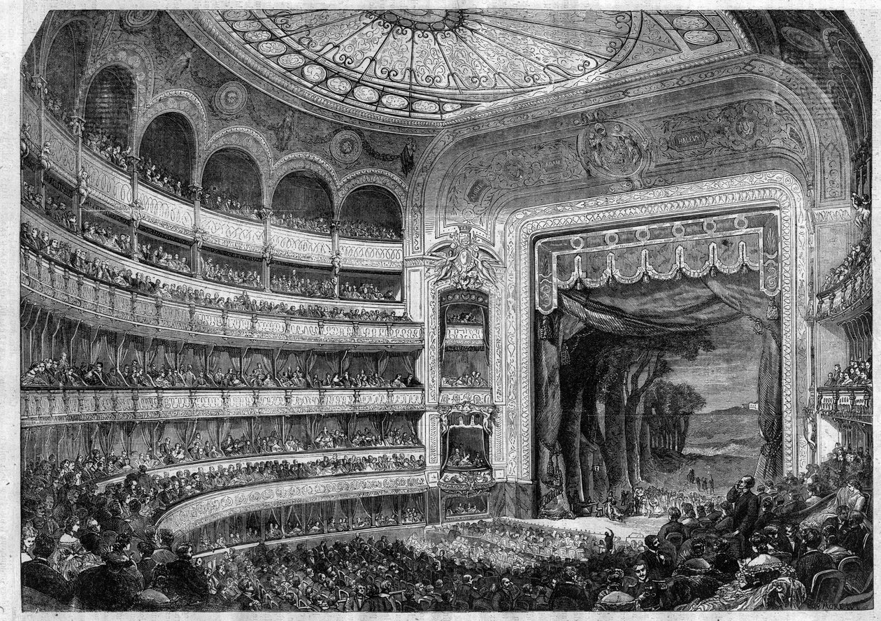 Bir opera performansı: Paris