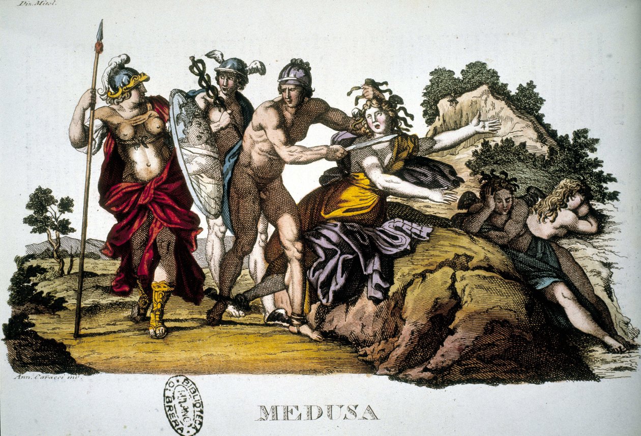 Perseus ve Medusa, üç Gorgon