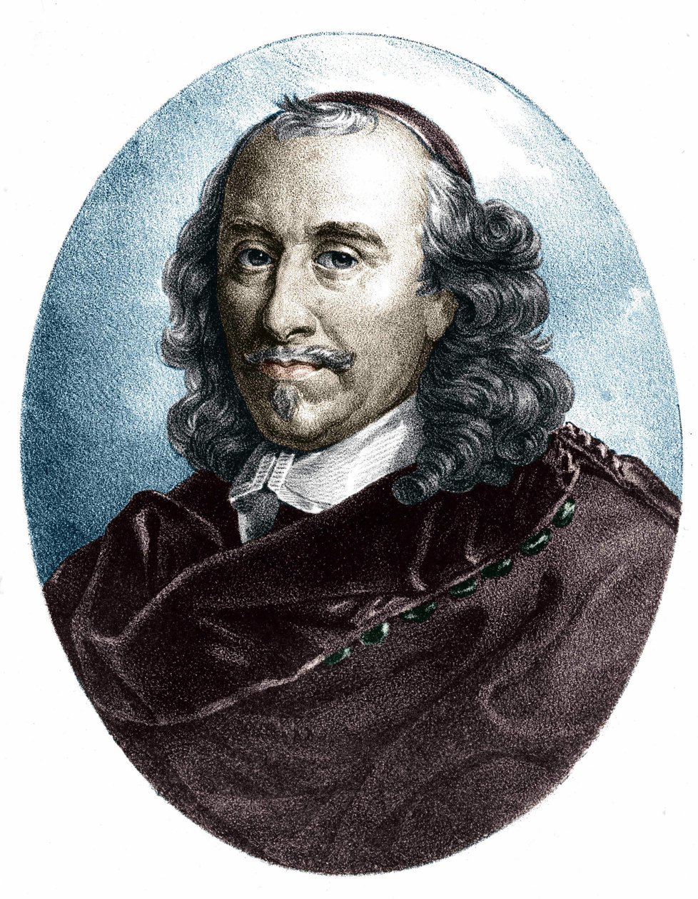 Pierre Corneille (1606 - 1684), Fransız dramatik şair. by Unknown artist